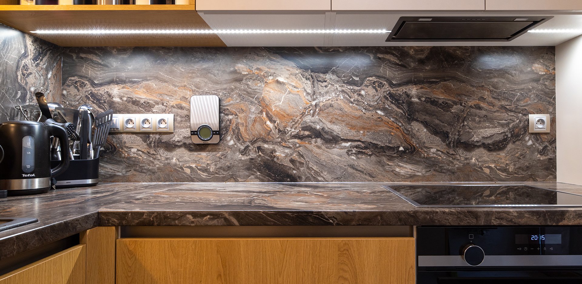 Kuchyně s výrazným dekorem - 2