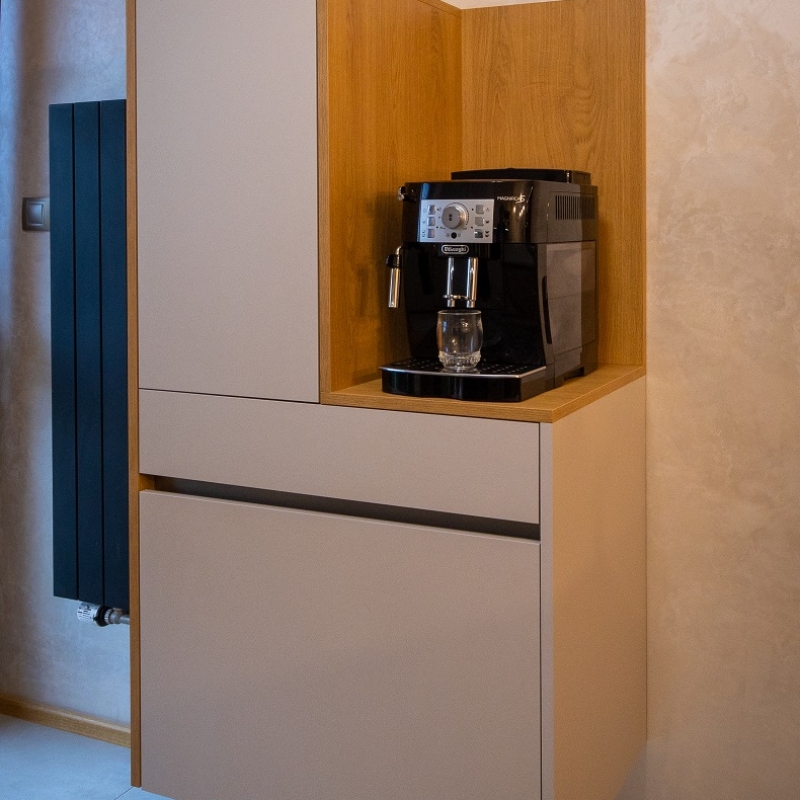 kuchyně s kávovým koutkem