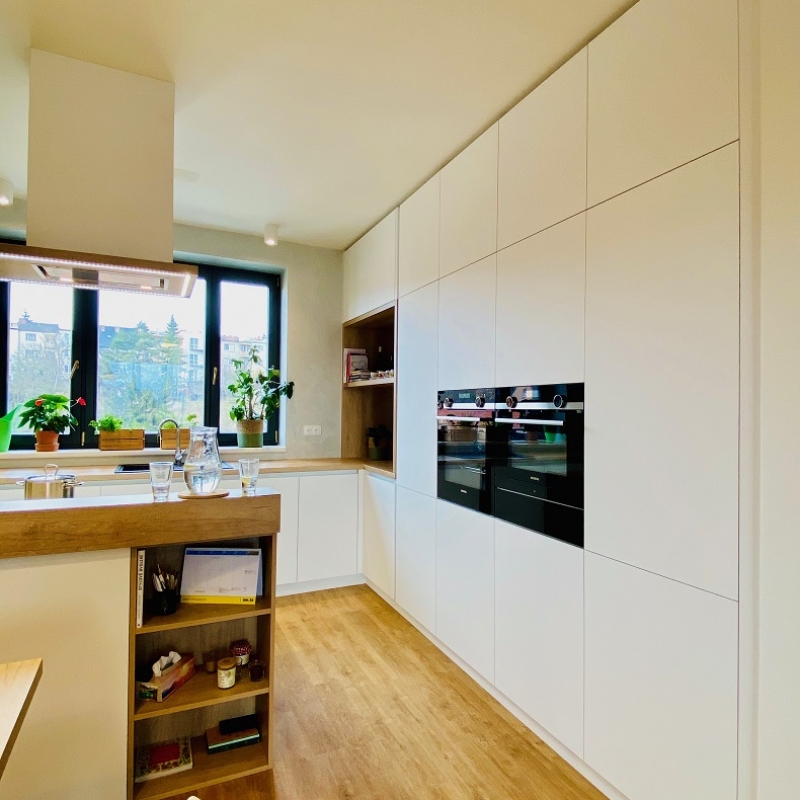 kuchyně s vestavnými spotřebiči