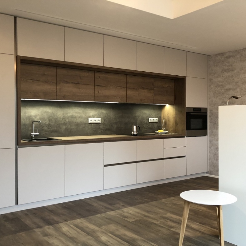 kuchyně s dubem halifax