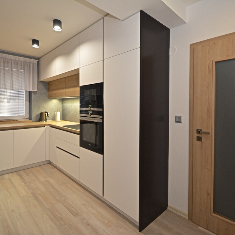 kuchyně s magnetickou tabulí