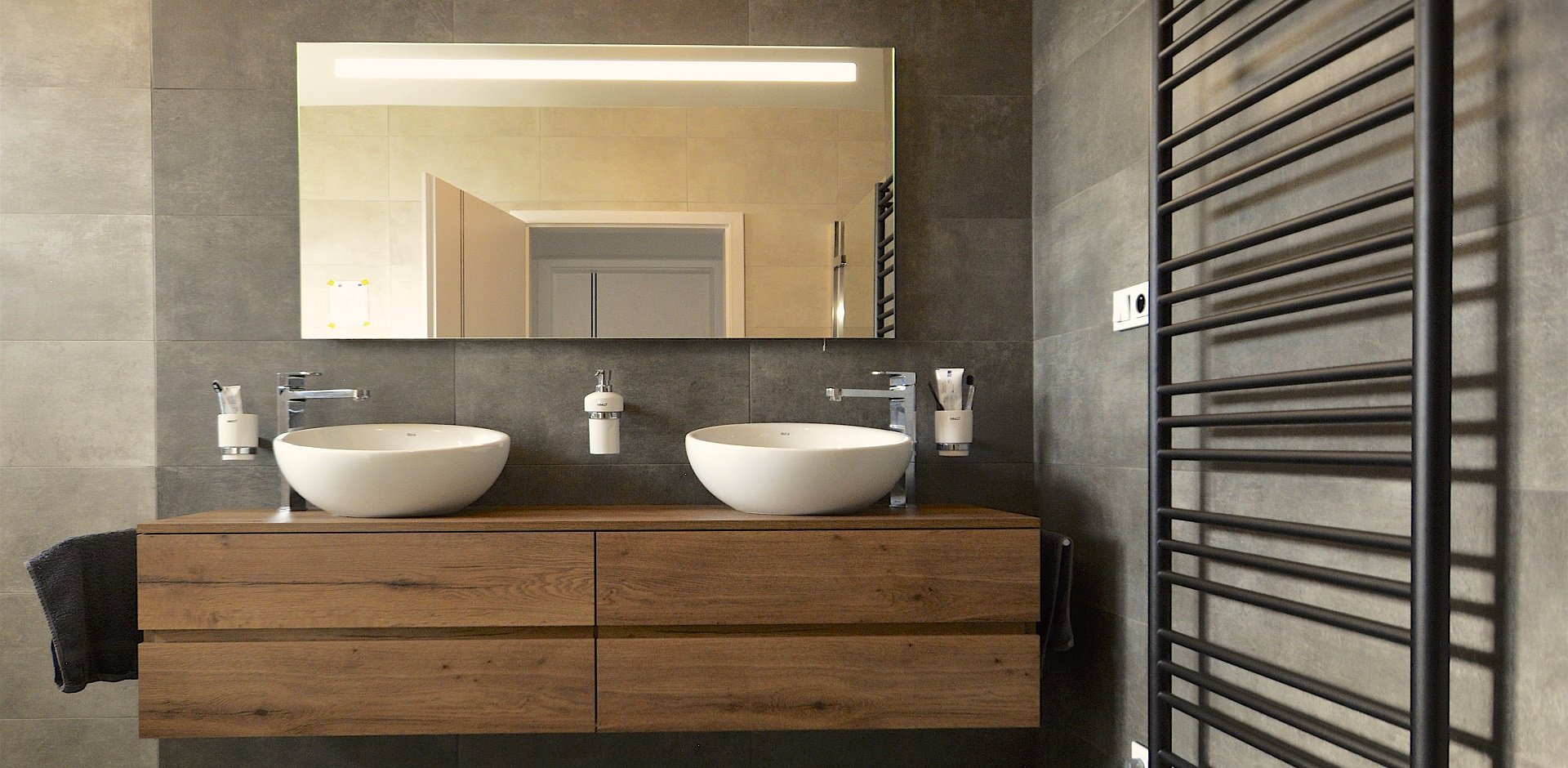 Koupelna v dubu Halifax - 1