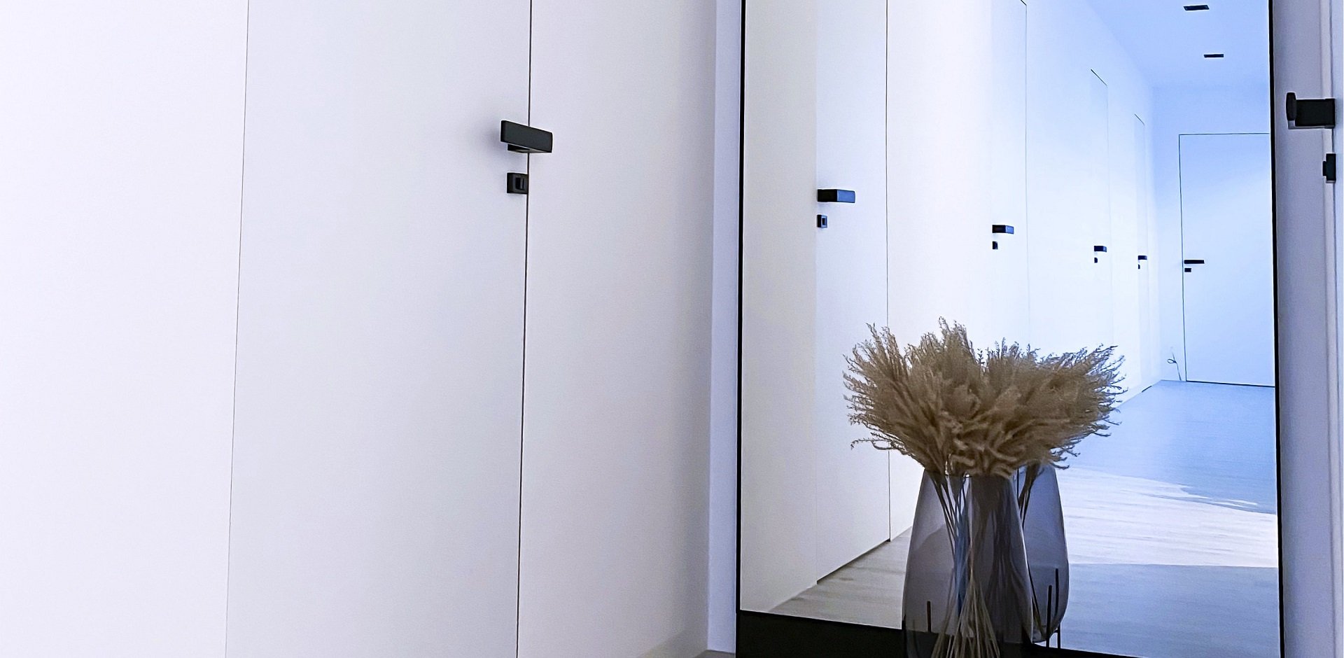 Dveře černobílá elegance - 1