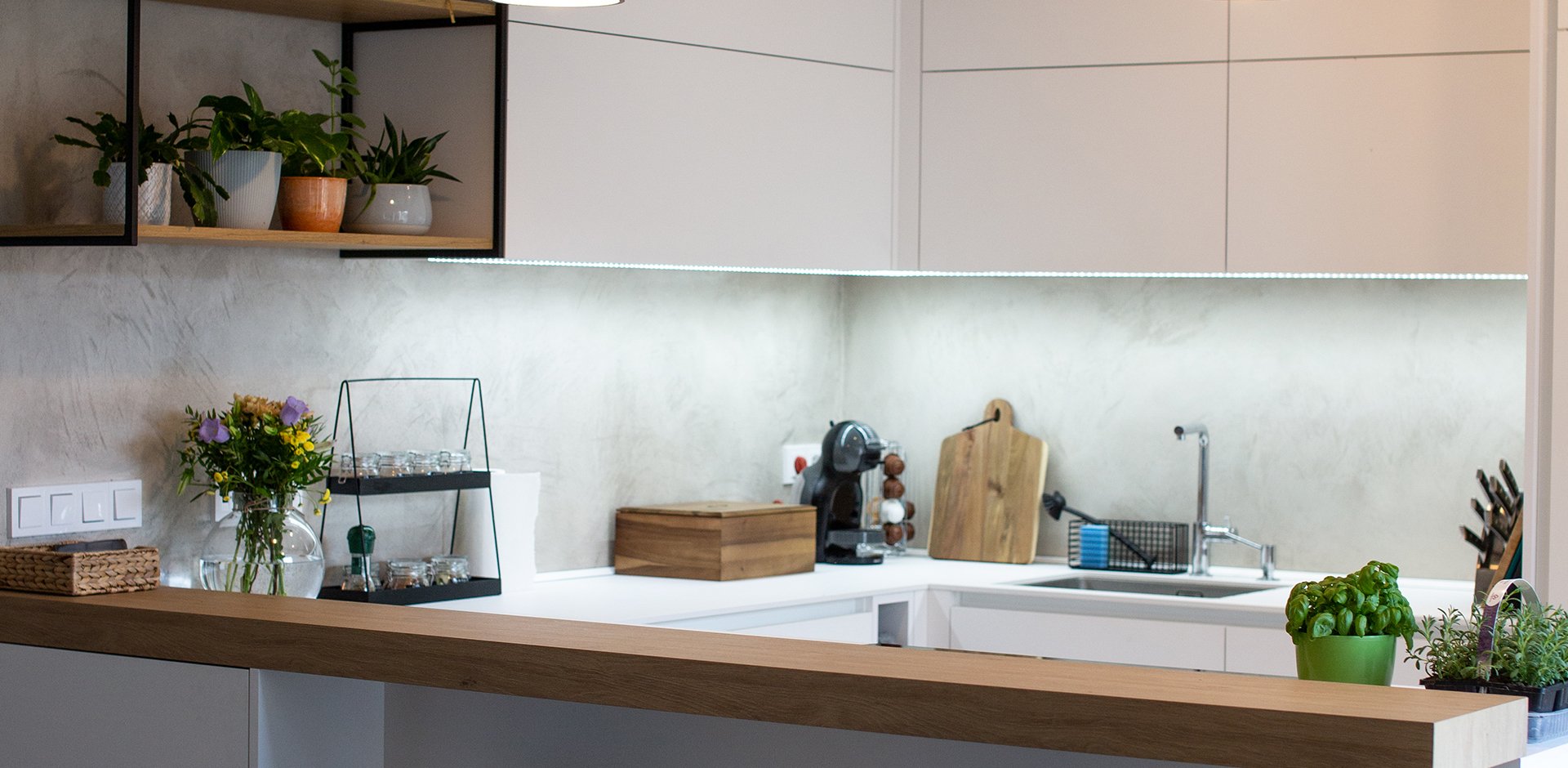 Kuchyně minimalistická - 2