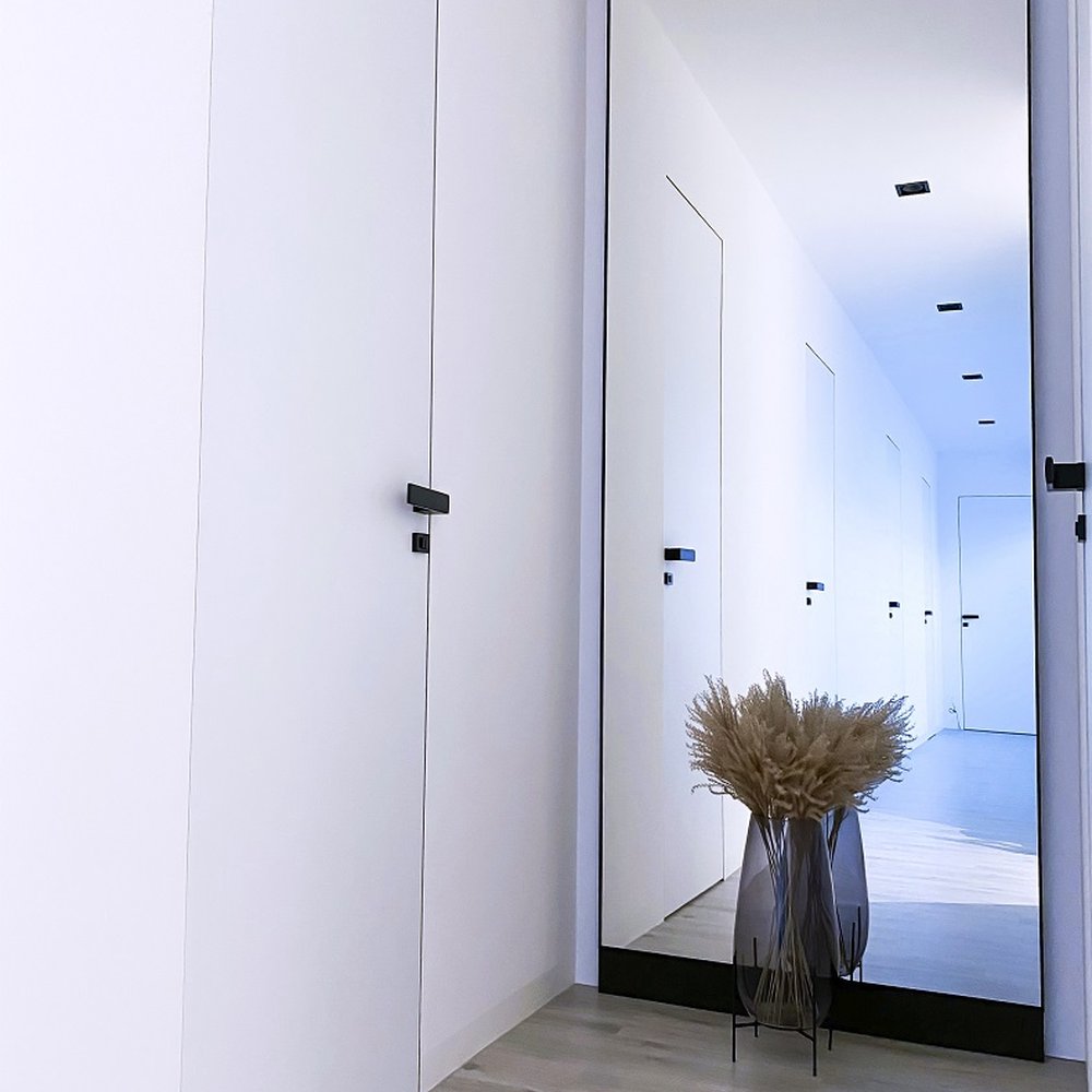 Dveře černobílá elegance