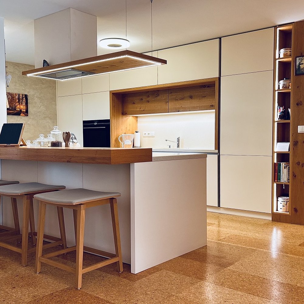 Kompletní interiér v přírodních tónech